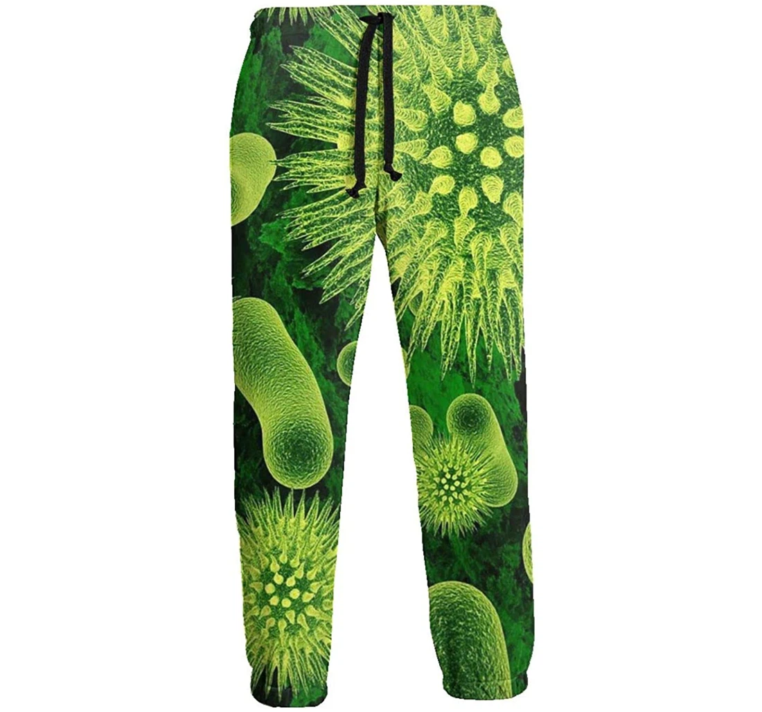 Personalized Biology Graphic Lightweight Comfortable Sweatpants, Joggers Pants With Drawstring For Men, Women