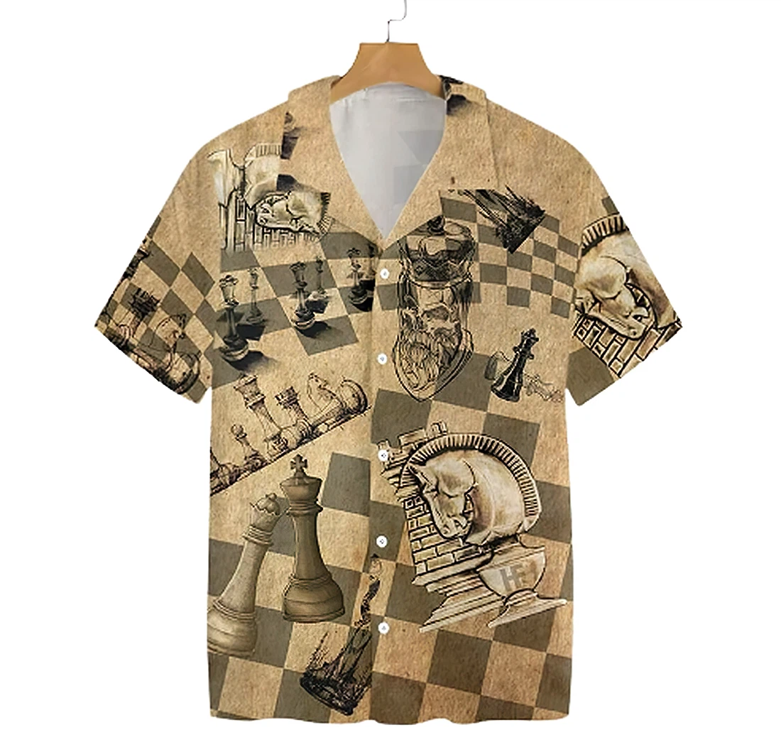 Personalized Amazing Chess Soft Hawaiian Shirt, Button Up Aloha Shirt For Men, Women
