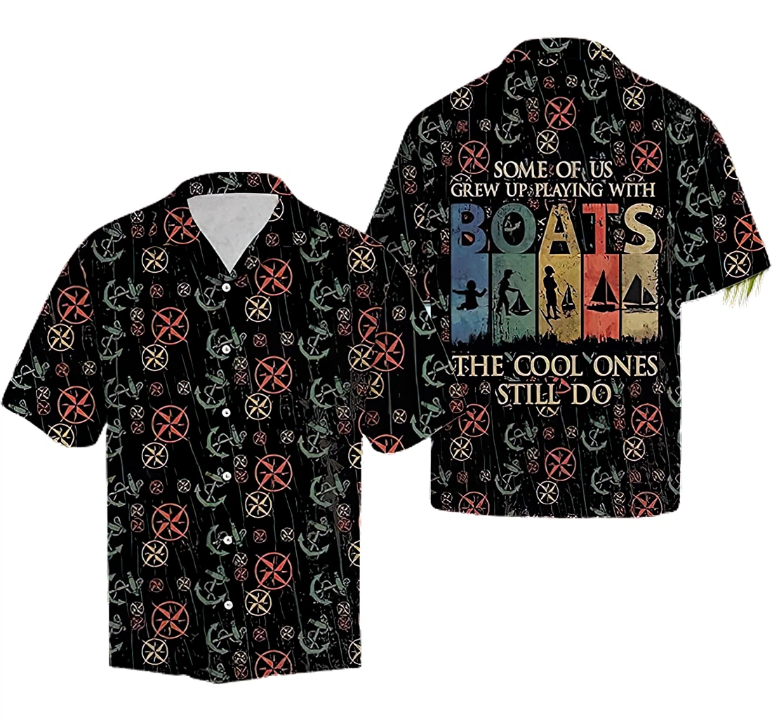 Personalized The Cool Sailor Hawaiian Shirt, Button Up Aloha Shirt For Men, Women