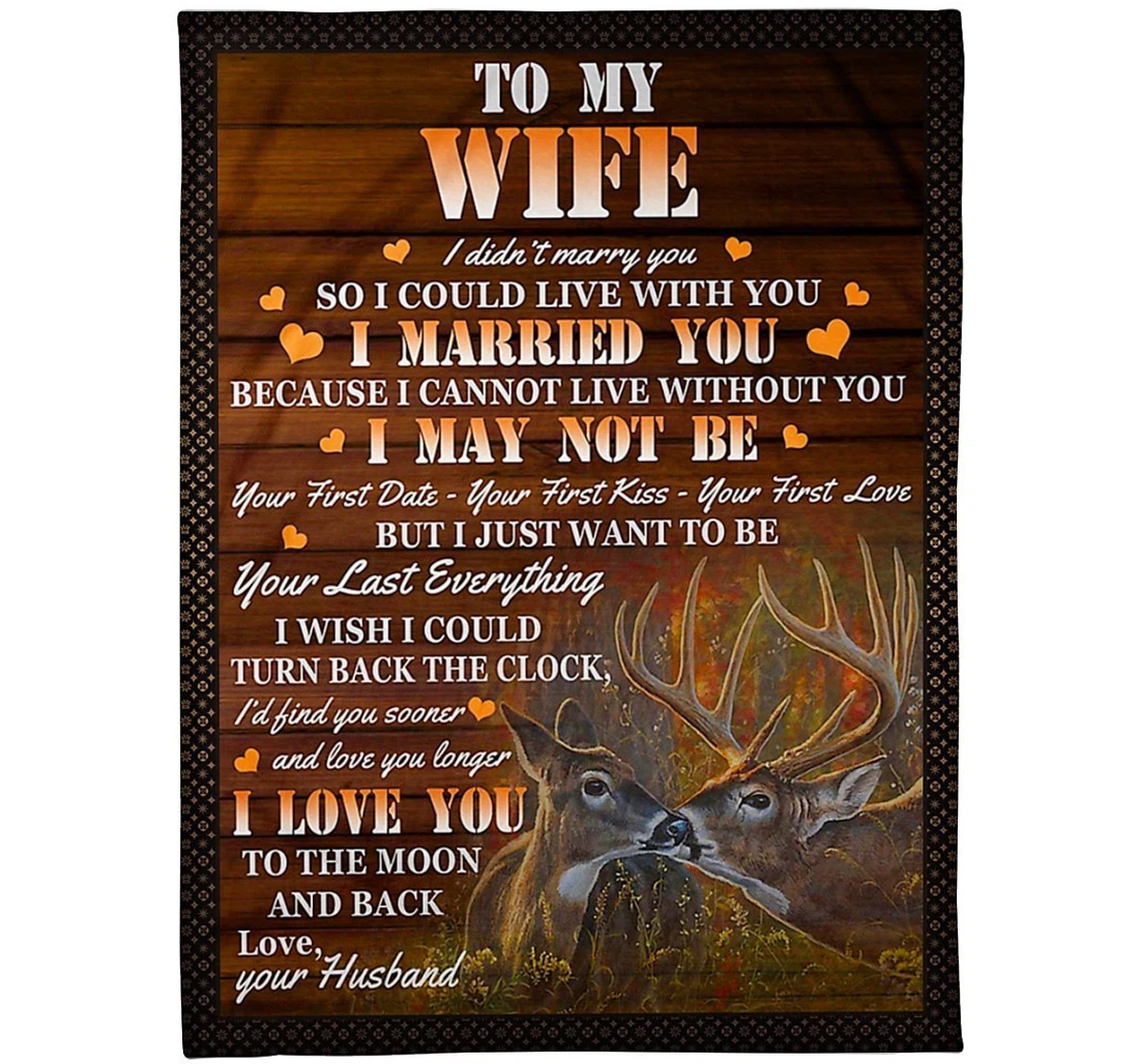 Throw Blanket, Quilt - To My Future Wife From Husband Sherpa Fleece