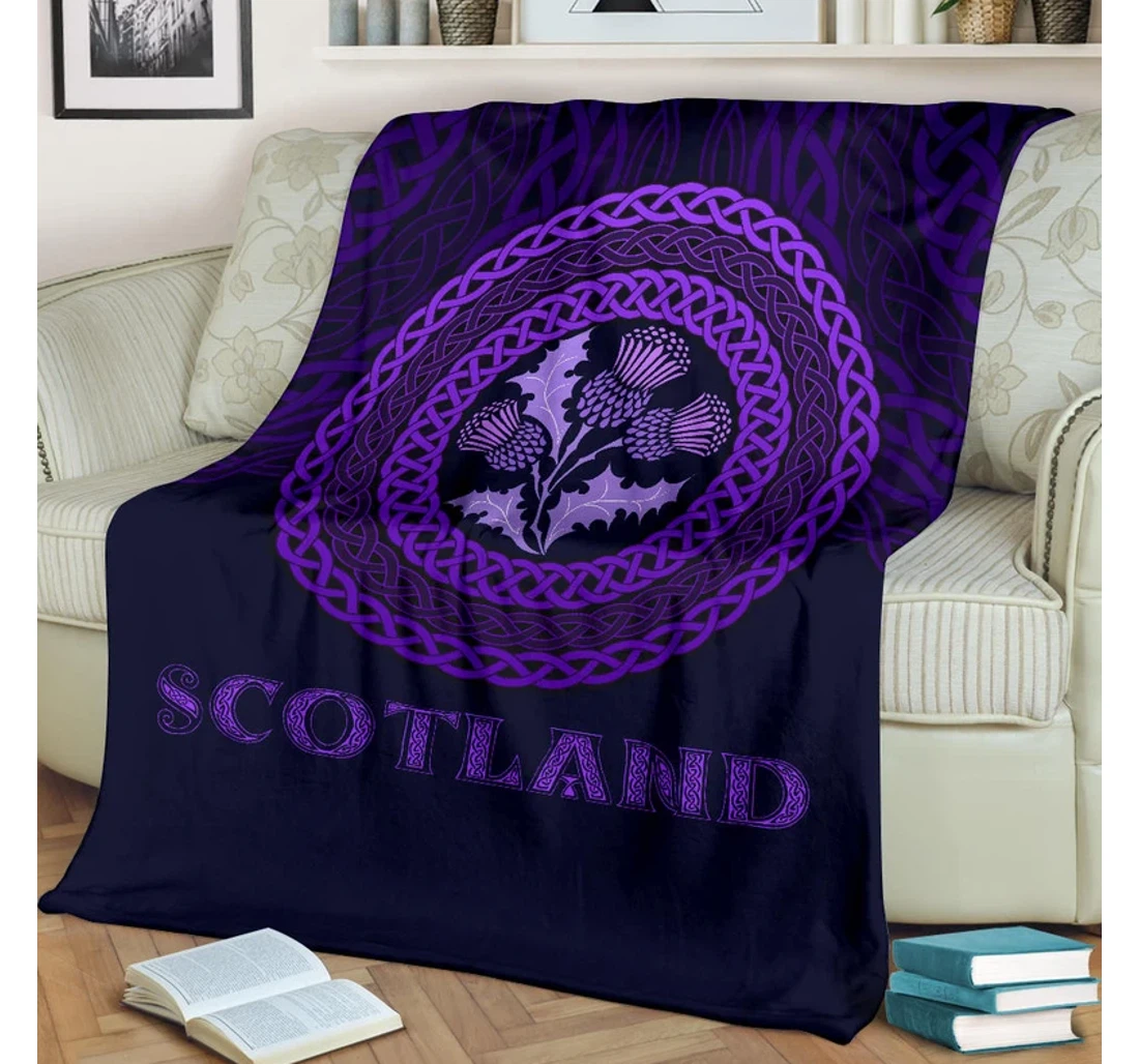 Throw Blanket, Quilt - Celtic Pride Patrick's Day Sherpa Fleece