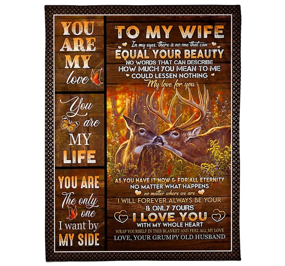 Throw Blanket, Quilt - To My Future Wife From Husband Sherpa Fleece
