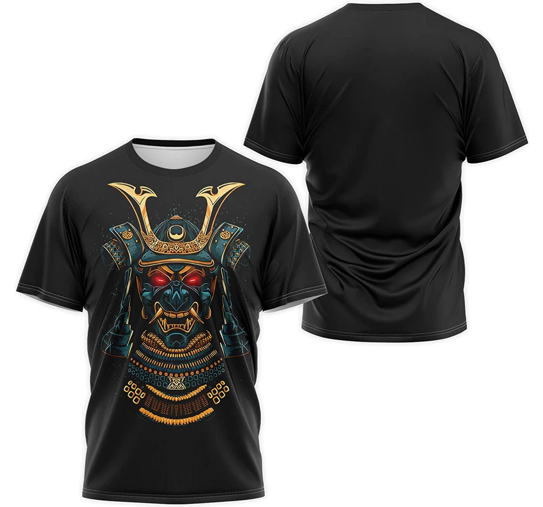 T-Shirt, Hoodie - Oni Samurai Hannya Japanese Tattoo 3D Printed