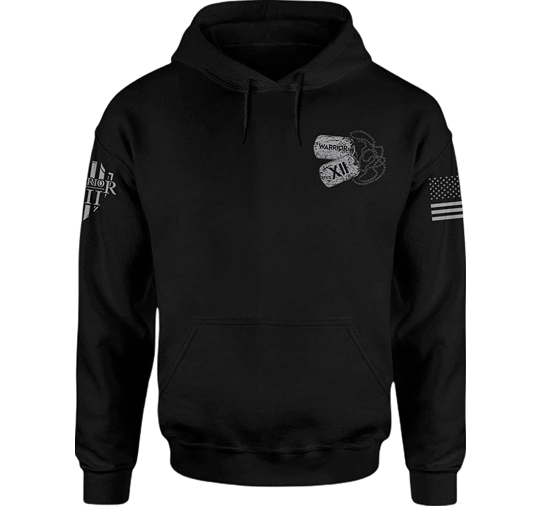 In Your Darkest Hour When The Demons Come Call On Me Brother - 3D Printed Pullover Hoodie