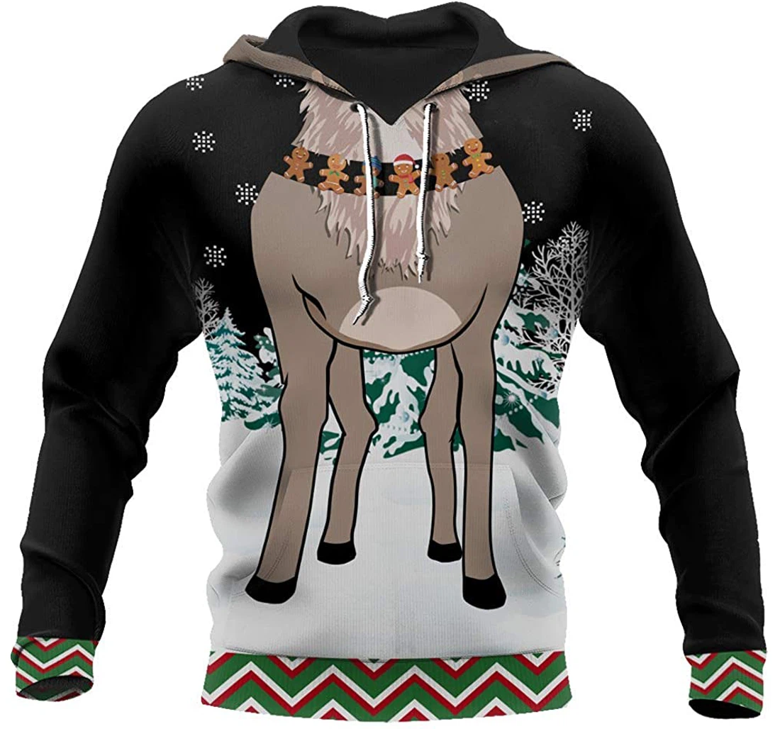 Reindeers This Christmas - - 3D Printed Pullover Hoodie