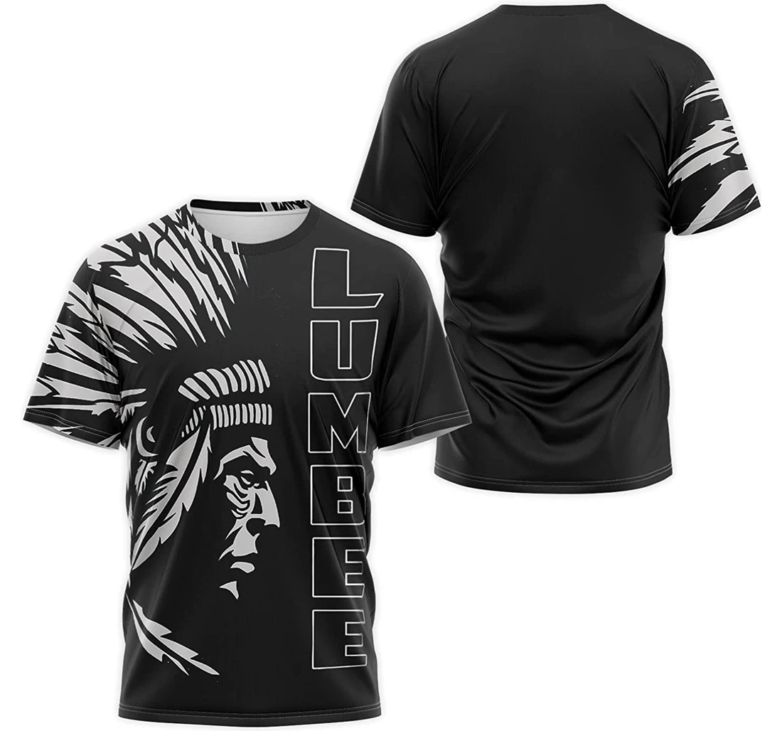 T-Shirt, Hoodie - Native American Lumbee Tribal Headdress Warbonnet 3D Printed