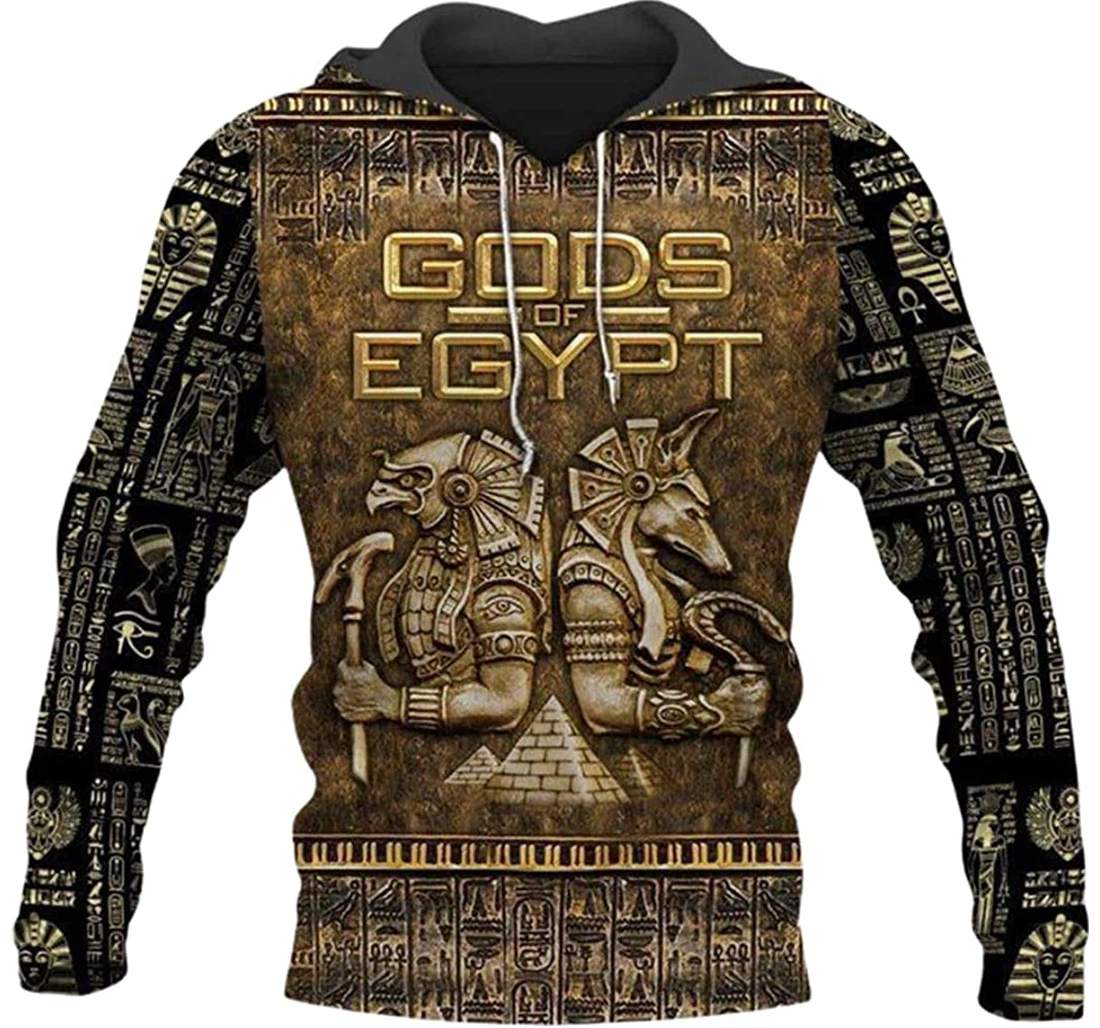 Gods Of Egypt Beautiful Native - 3D Printed Pullover Hoodie