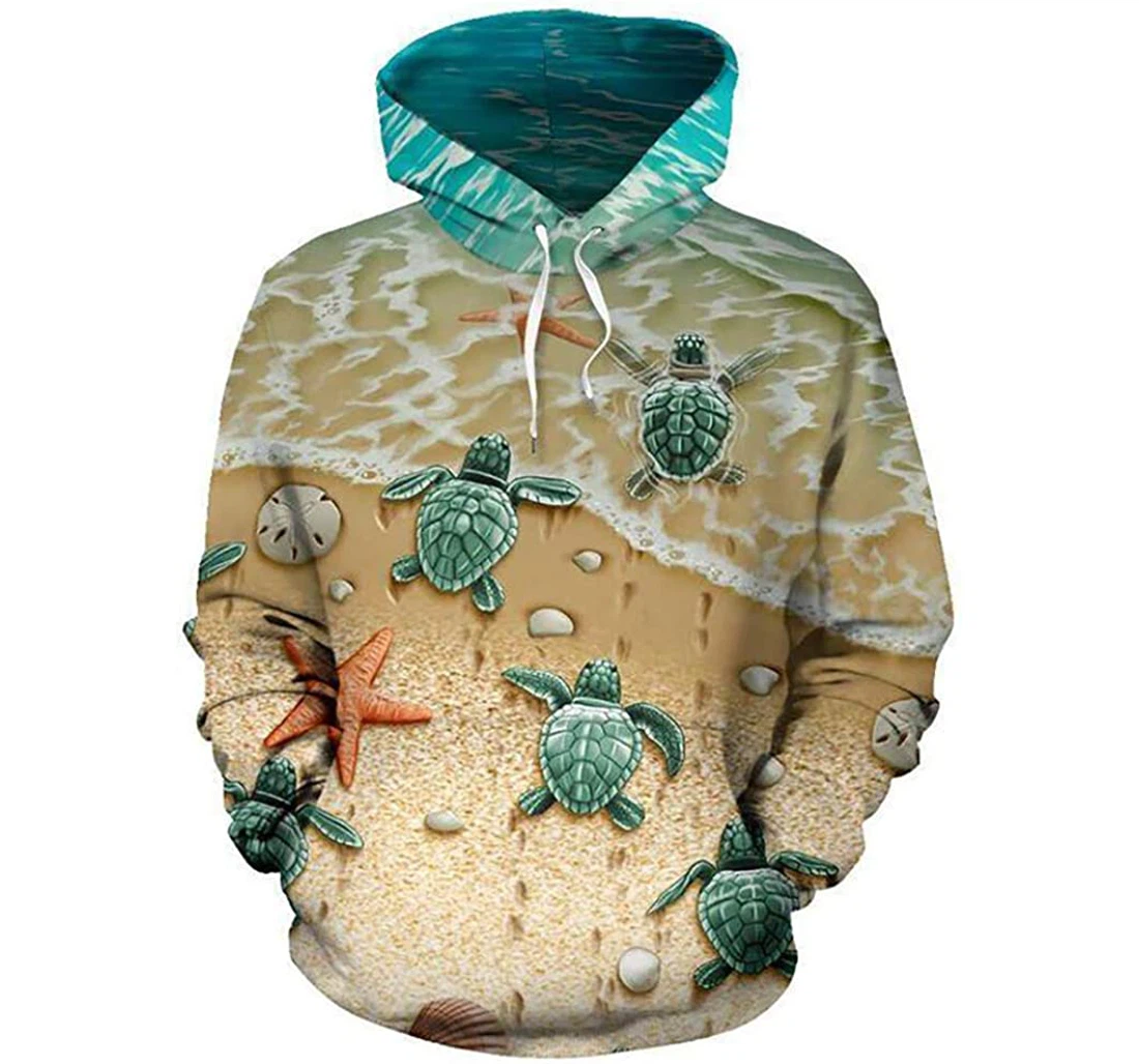 Trombone Man And Woman - 3D Printed Pullover Hoodie