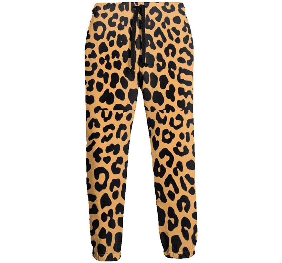 Personalized Leopard A Soft Pant Waist Sweatpants, Joggers Pants With Drawstring For Men, Women