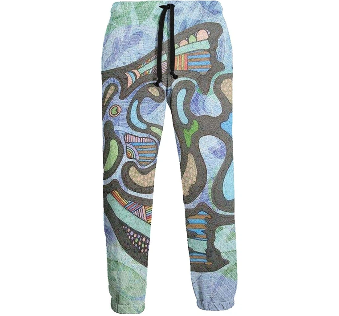 Personalized Phish Fish Rock Music Logo Graphic Lightweight Comfortable Sweatpants, Joggers Pants With Drawstring For Men, Women