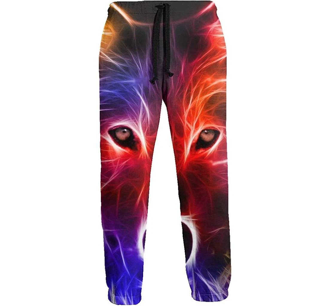 Personalized Gleaming In The Dark Graphic Lightweight Comfortable Sweatpants, Joggers Pants With Drawstring For Men, Women