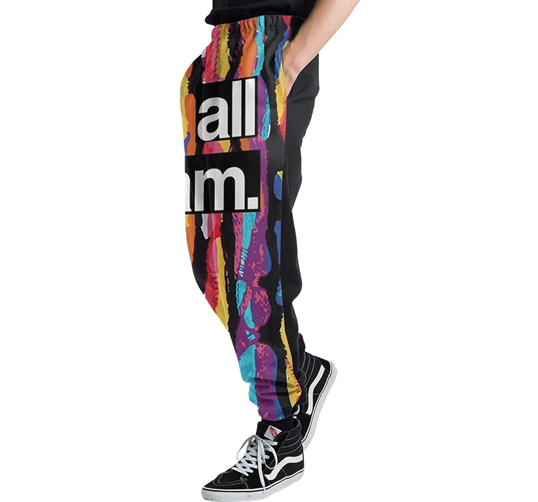 Personalized It Was All A Dream Swedish Flag Casual Sweatpants, Joggers Pants With Drawstring For Men, Women
