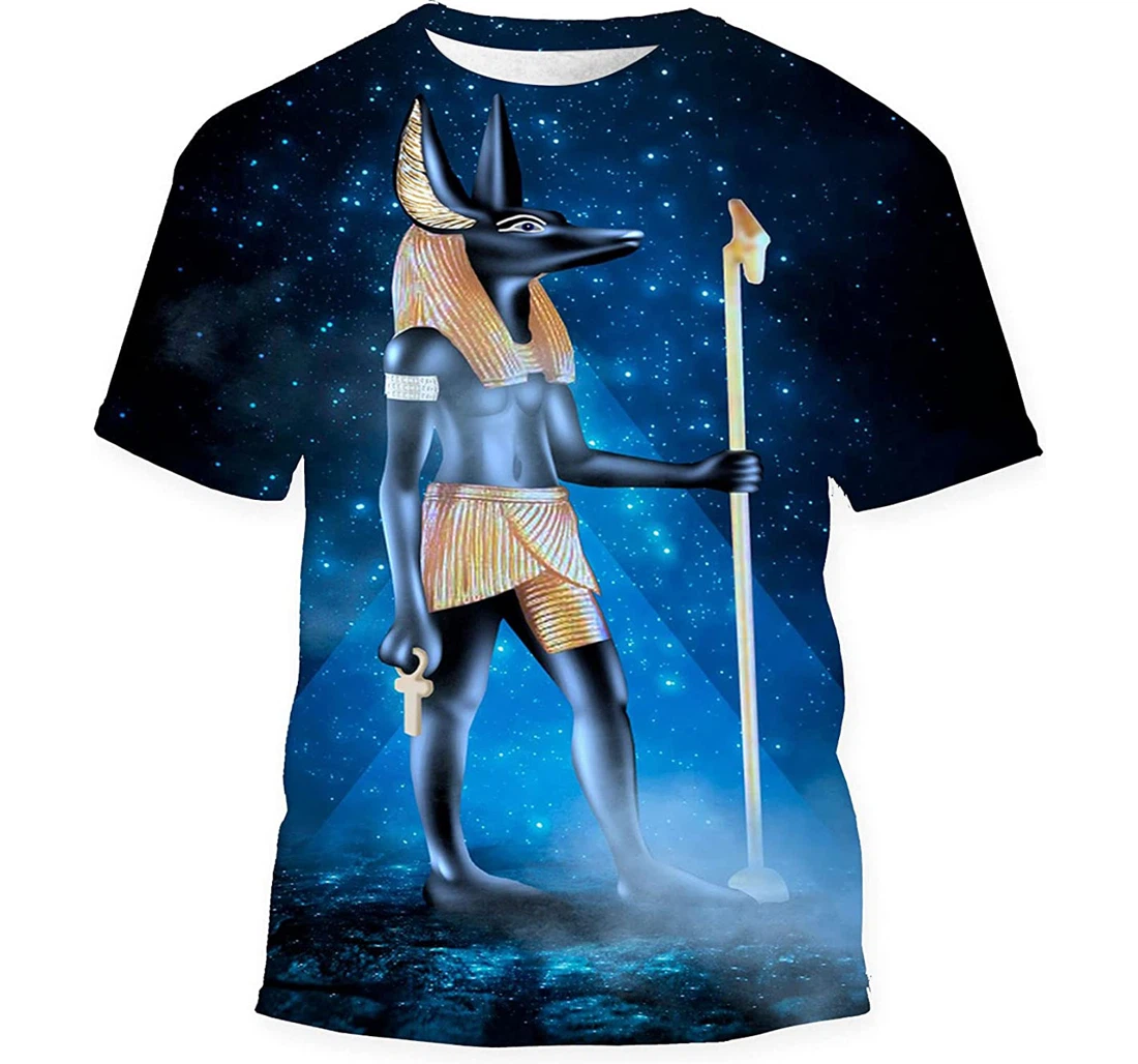 Dark Night Magic Scene Egyptian God Gift Birthday Holiday - 3D Printed T-shirt