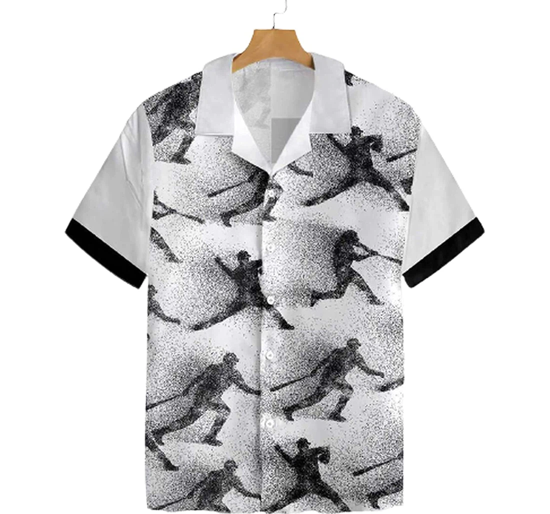 Personalized Baseball Soft Beach Full Prints Hawaiian Shirt, Button Up Aloha Shirt For Men, Women