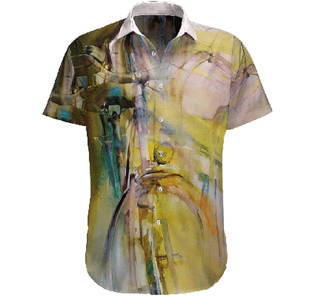 Personalized Bike Soft Beach Full Prints Hawaiian Shirt, Button Up Aloha Shirt For Men, Women
