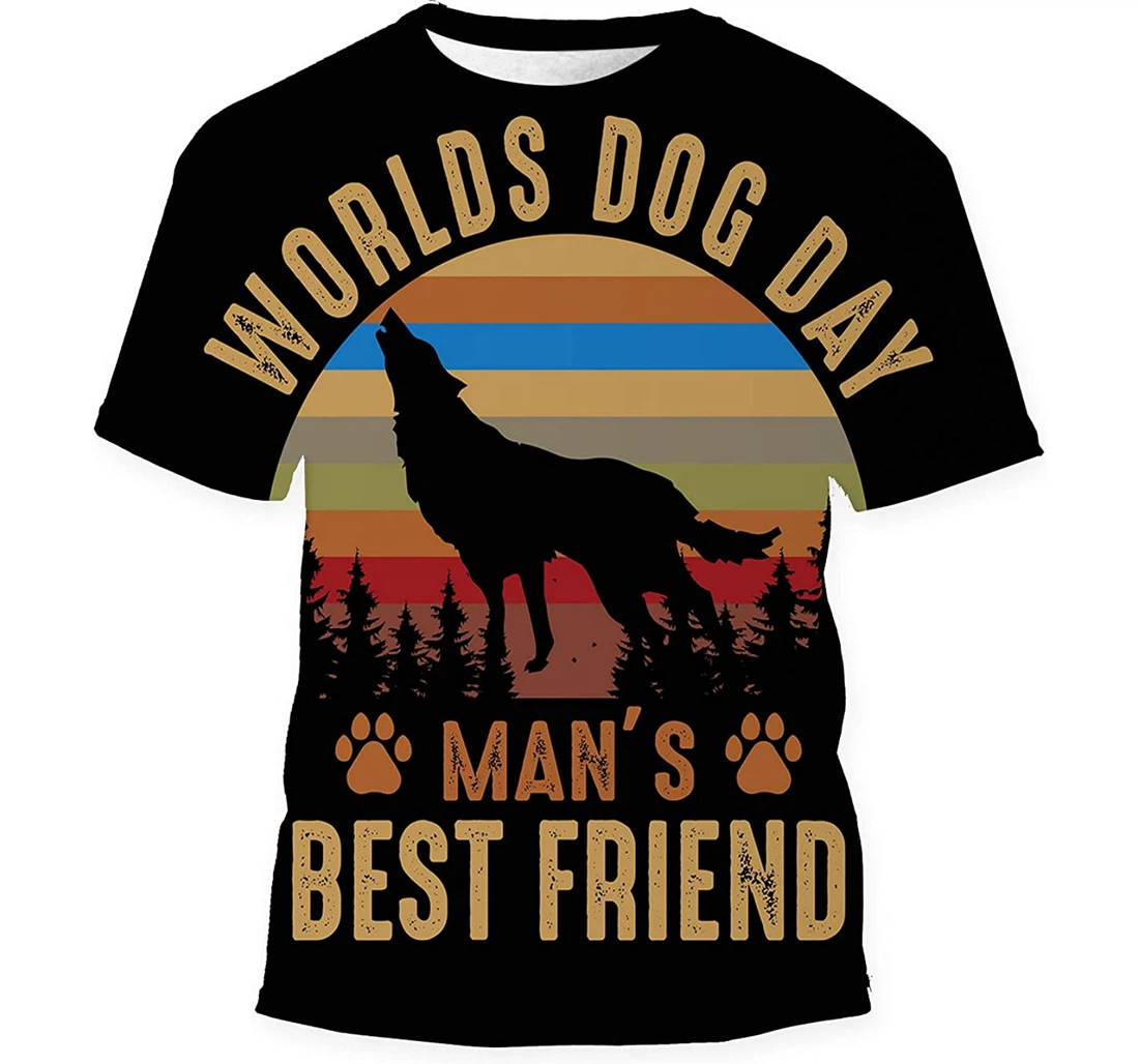 Sayingworlds Day Mans Gift Holiday - 3D Printed T-shirt