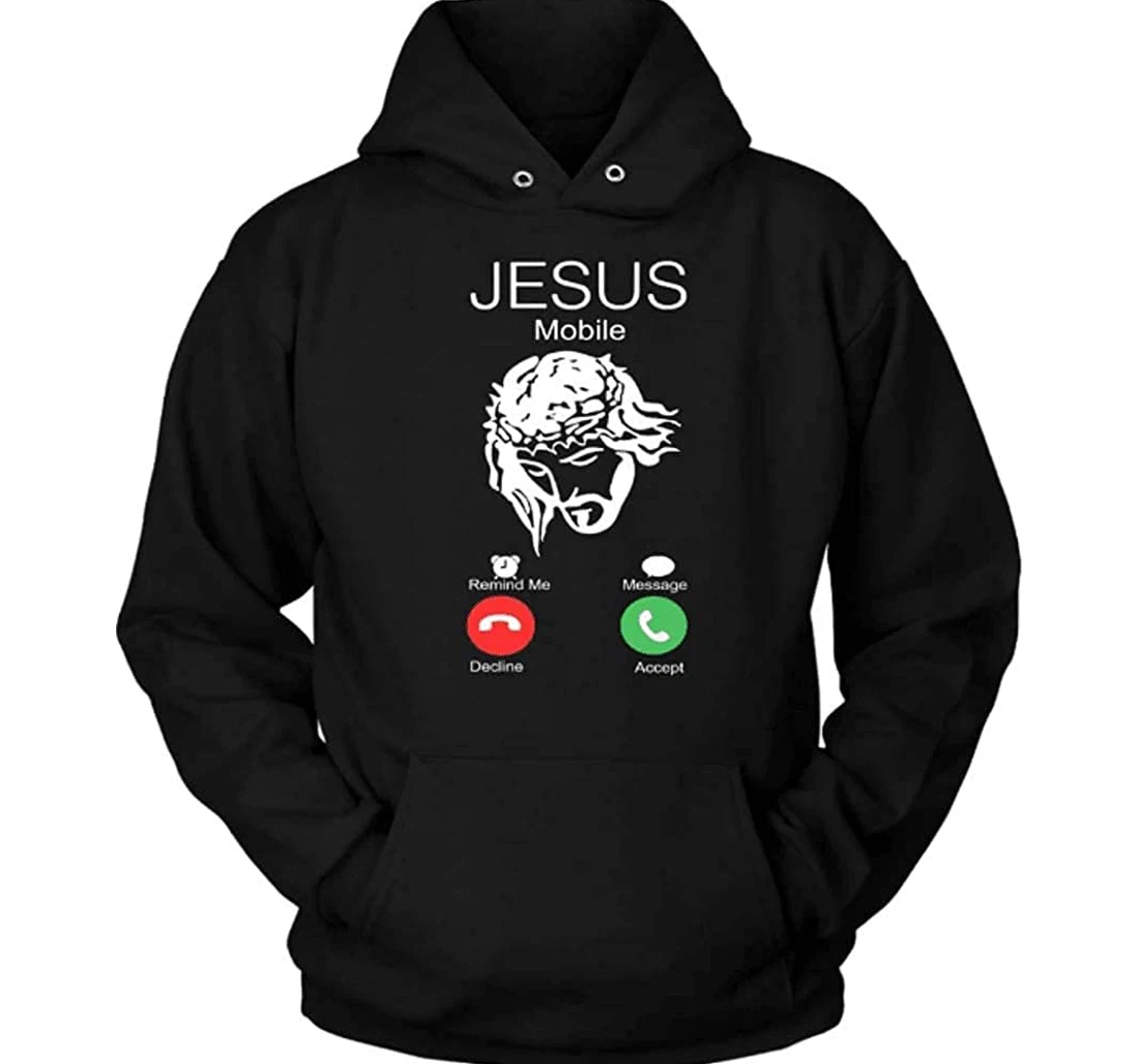 Jesus Is Calling You Lightweight Premium Sportwear Up - 3D Printed Pullover Hoodie