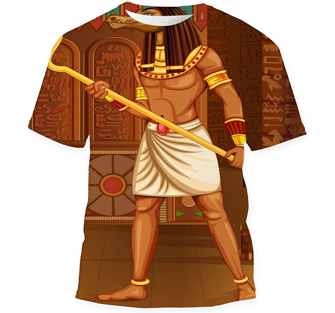 Egyptian Civilization King Pharaoh Gift Birthday Holiday - 3D Printed T-shirt