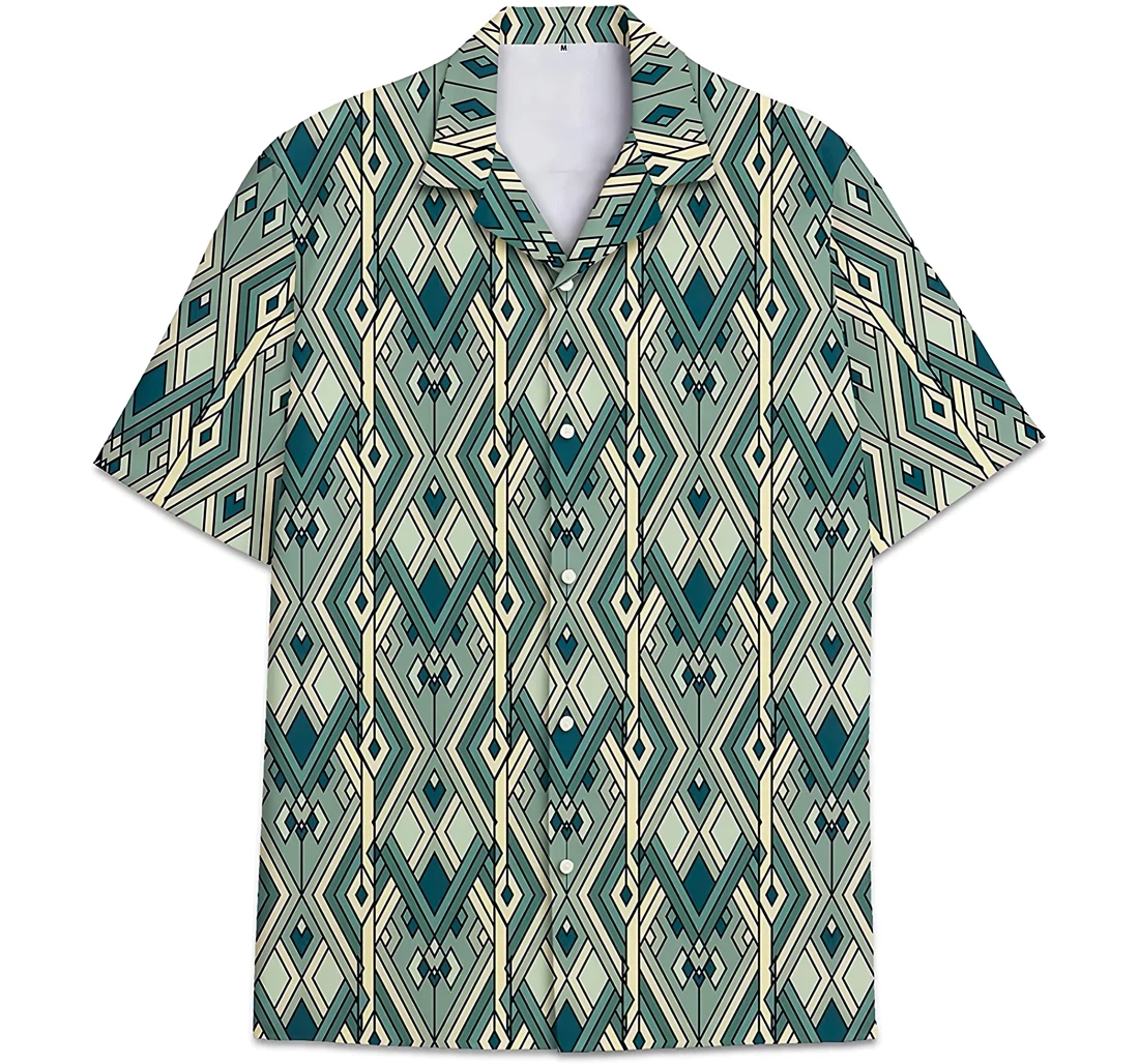 Personalized Classic Pattern Pattern Hawaiian Shirt, Button Up Aloha Shirt For Men, Women