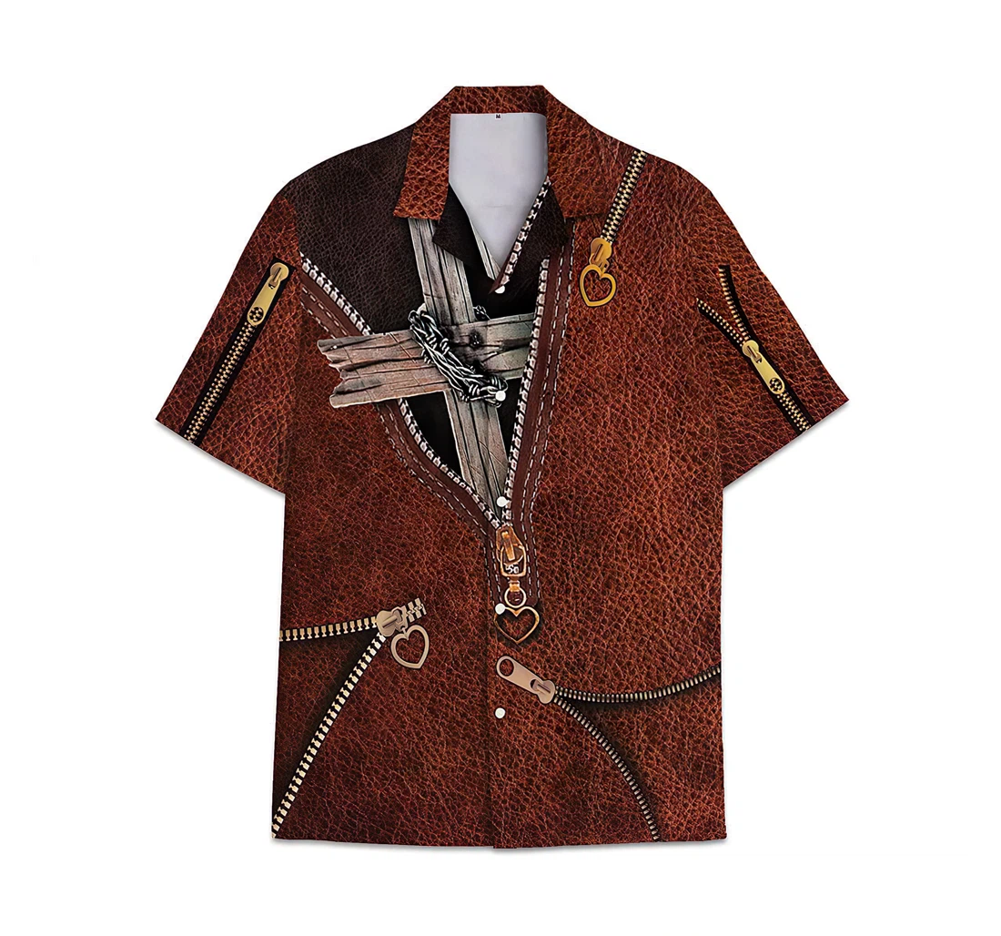Personalized Christian Templar Funny Beach Shirts Hawaiian Shirt, Button Up Aloha Shirt For Men, Women