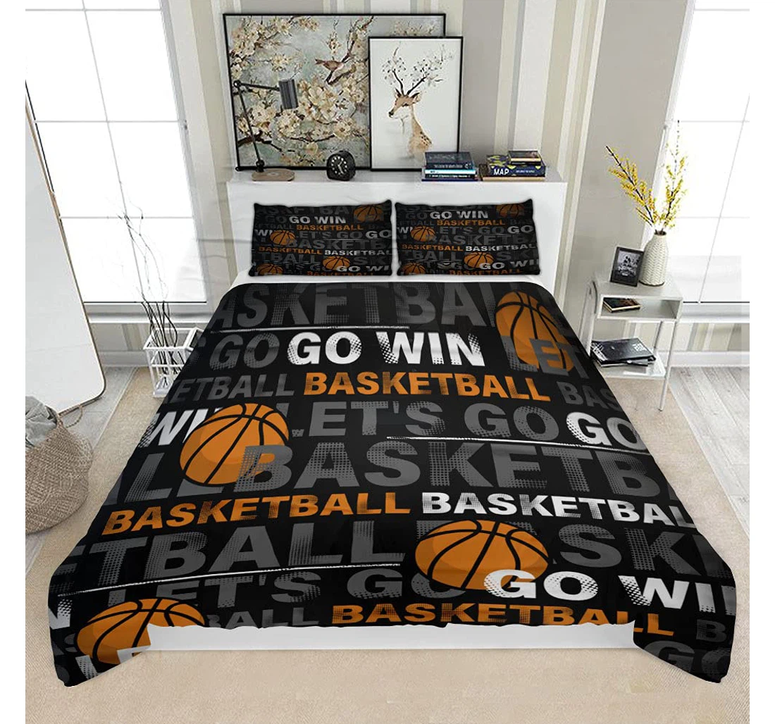 Bedding Set - Grunge Guys Urban6 Solf Included 1 Ultra Soft Duvet Cover or Quilt and 2 Lightweight Breathe Pillowcases