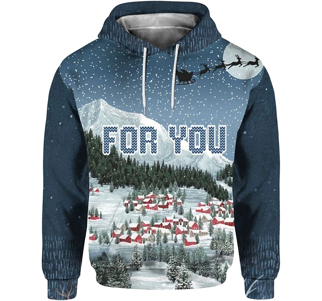 Christmas You - 3D Printed Pullover Hoodie