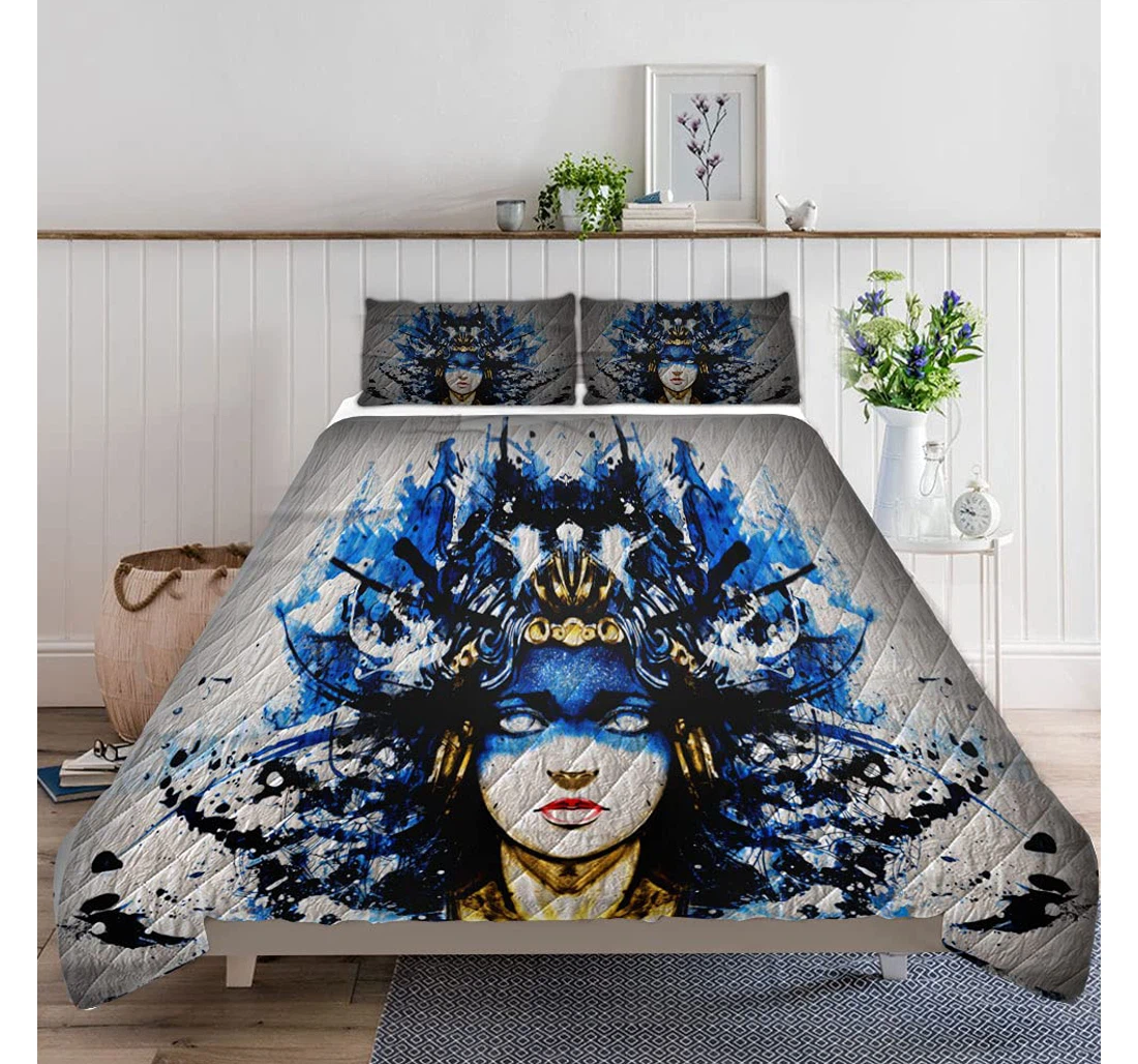 Personalized Bedding Set - Ritual Vestments Included 1 Ultra Soft Duvet Cover or Quilt and 2 Lightweight Breathe Pillowcases