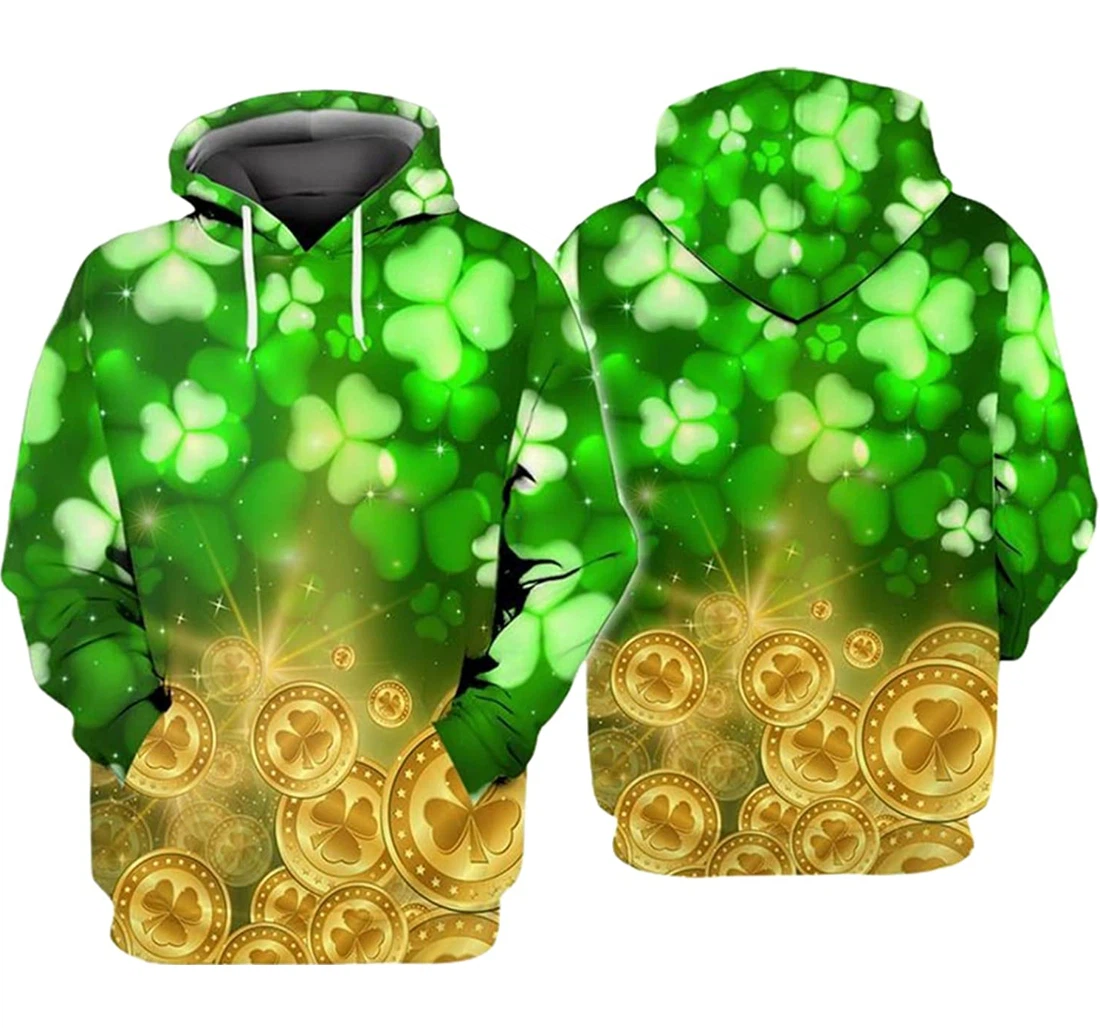 Irish Rich And Beautiful S - And - 3D Printed Pullover Hoodie