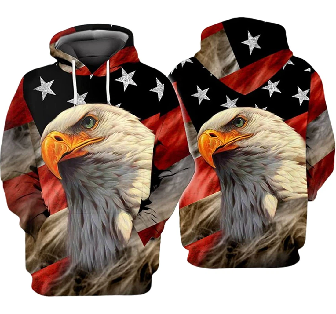 American Eagle S - And - 3D Printed Pullover Hoodie