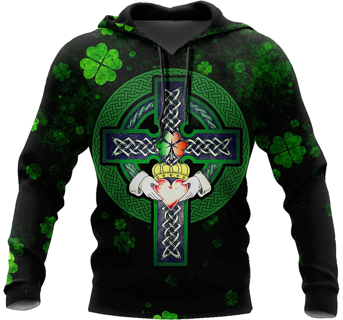 Irish St.patrick Day And - 3D Printed Pullover Hoodie