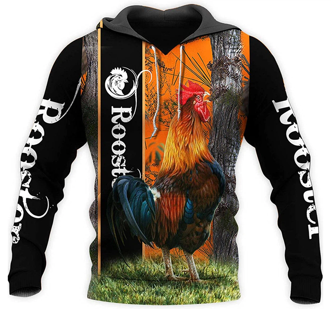 Moose Hunting Camo 3 - 3D Printed Pullover Hoodie