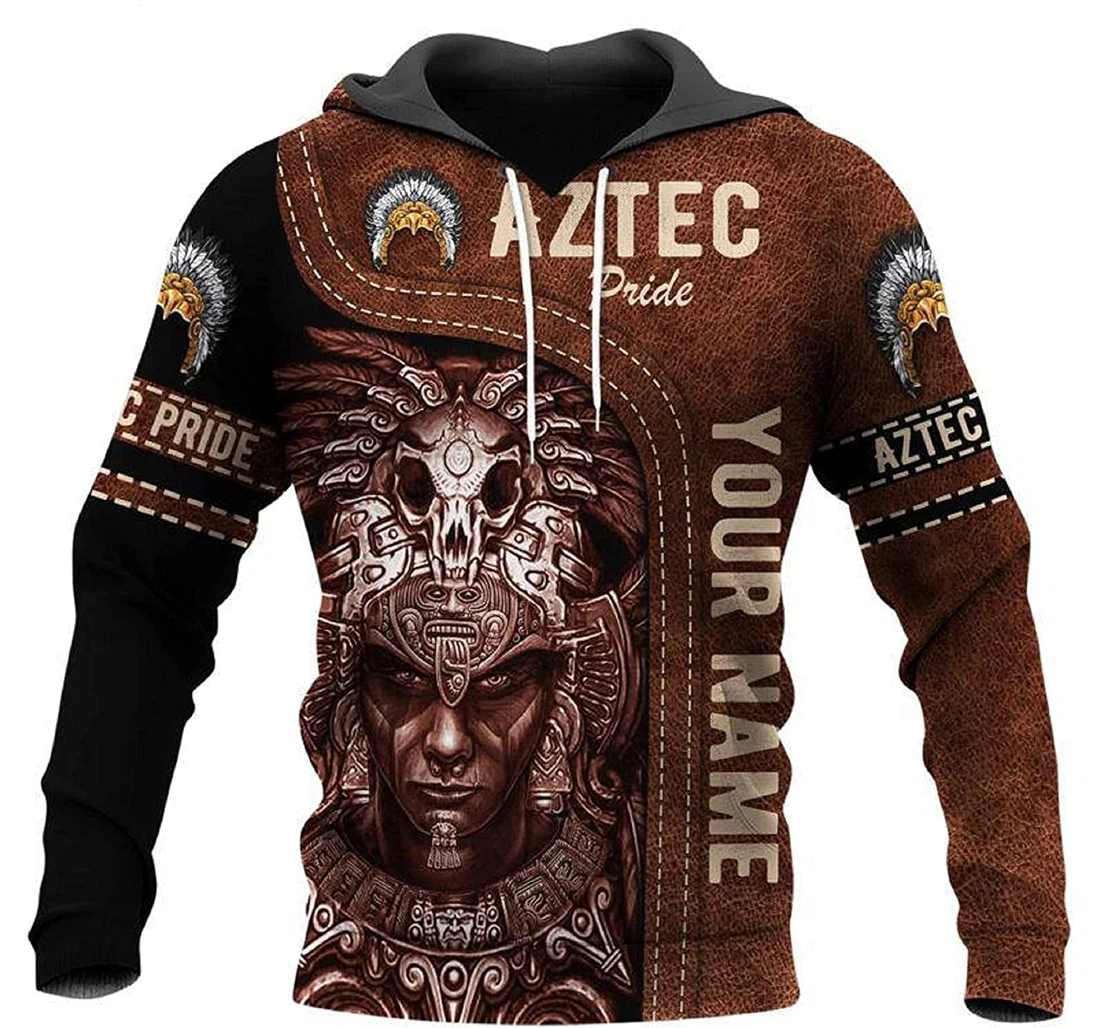 Personalized Aztec Mexican Eagle Us Lightweight Premium Sportwear Up Lightweight Premium Sportwear Up - 3D Printed Pullover Hoodie