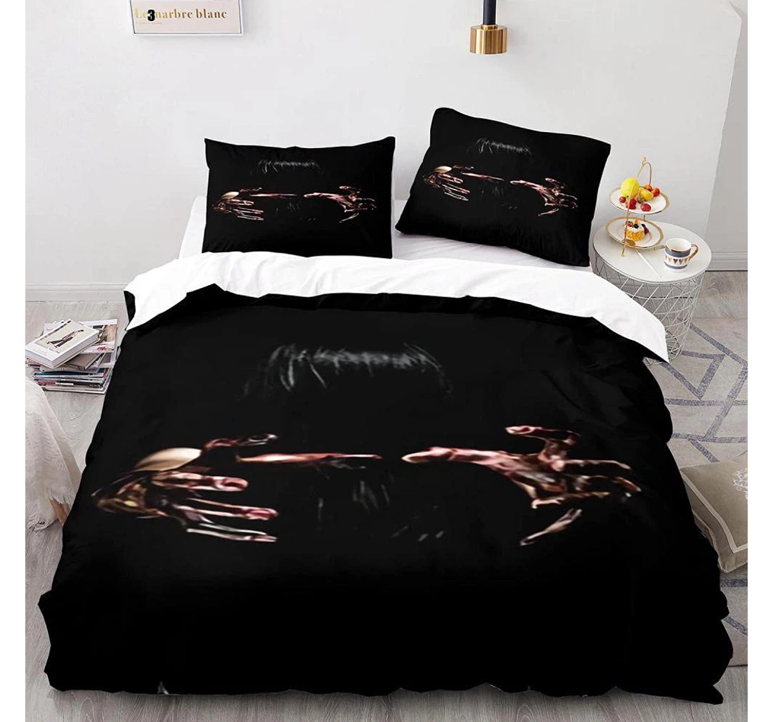Personalized Bedding Set - Zombie Included 1 Ultra Soft Duvet Cover or Quilt and 2 Lightweight Breathe Pillowcases