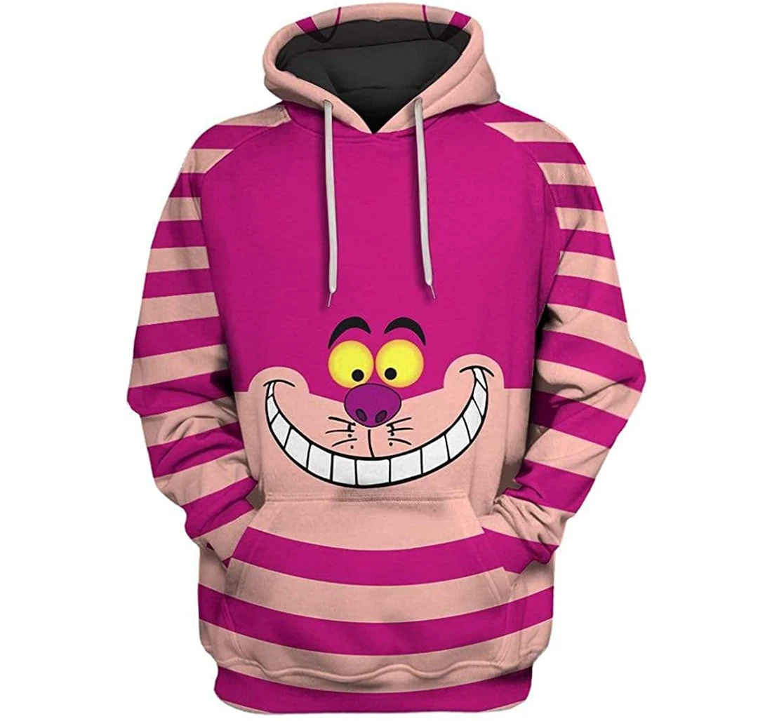 Cheshire Cat Shirts - 3D Printed Pullover Hoodie