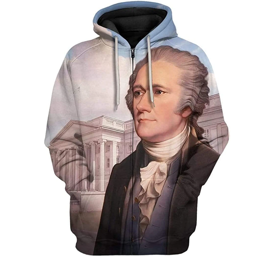 Alexander Hamilton Shirts - 3D Printed Pullover Hoodie