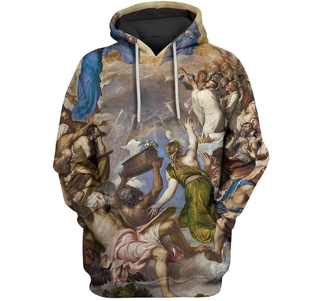 La Gloria Titian Shirts - 3D Printed Pullover Hoodie