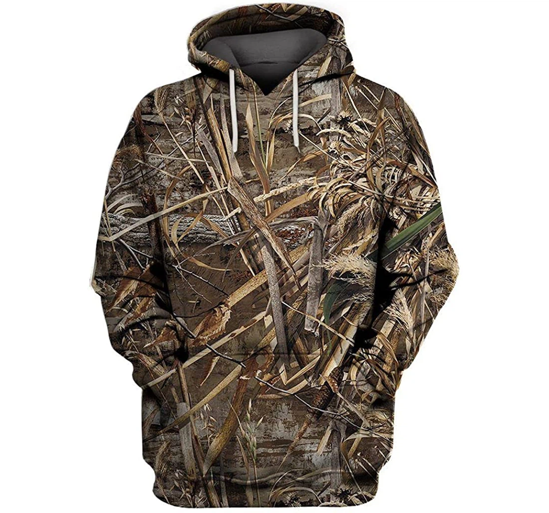 Hunting Camo Design Shirts - 3D Printed Pullover Hoodie