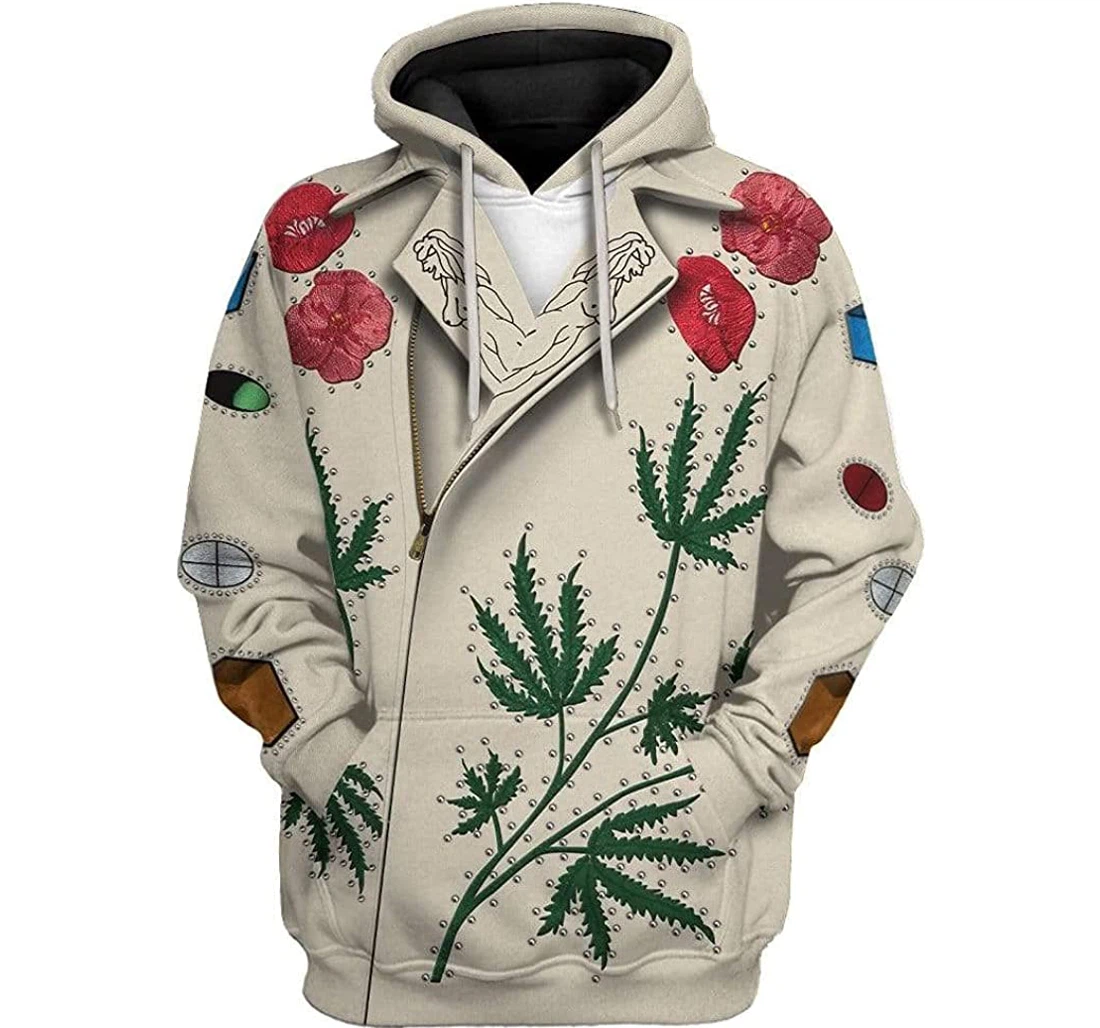 Gram Parsons Nudie Suit Shirts - 3D Printed Pullover Hoodie