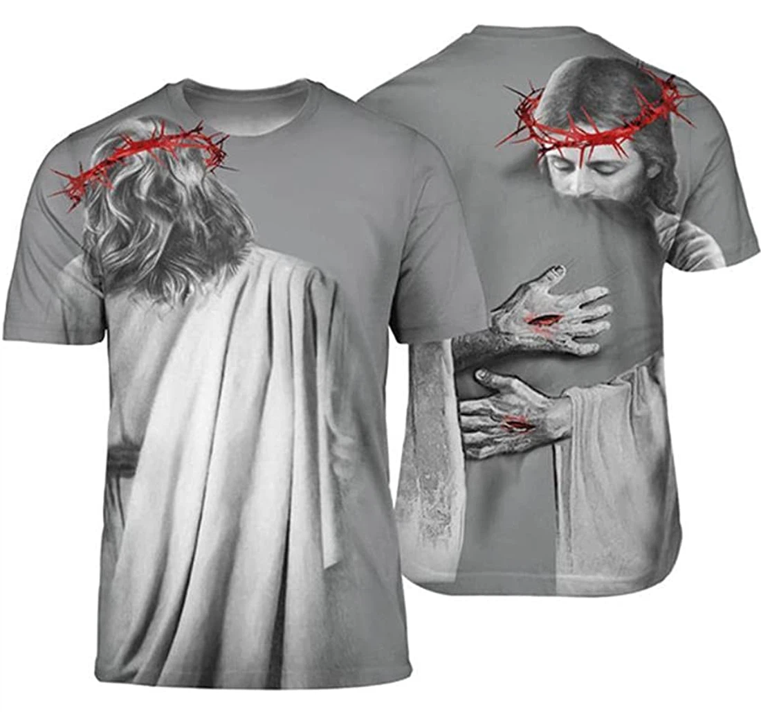 In The Arm Of Lord Jesus - 3D Printed T-shirt