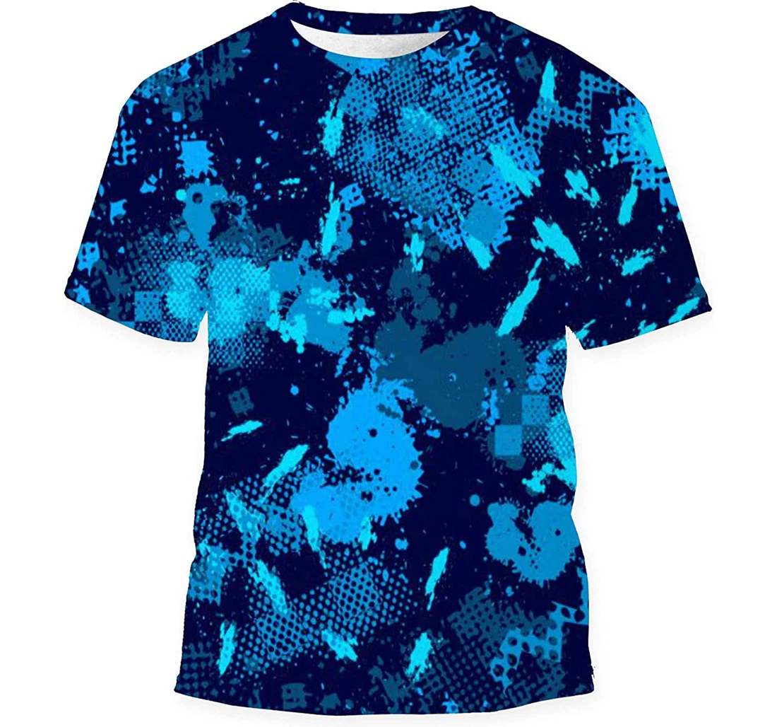 Camouflage Sport Background - 3D Printed T-shirt, Long Sleeves Shirt