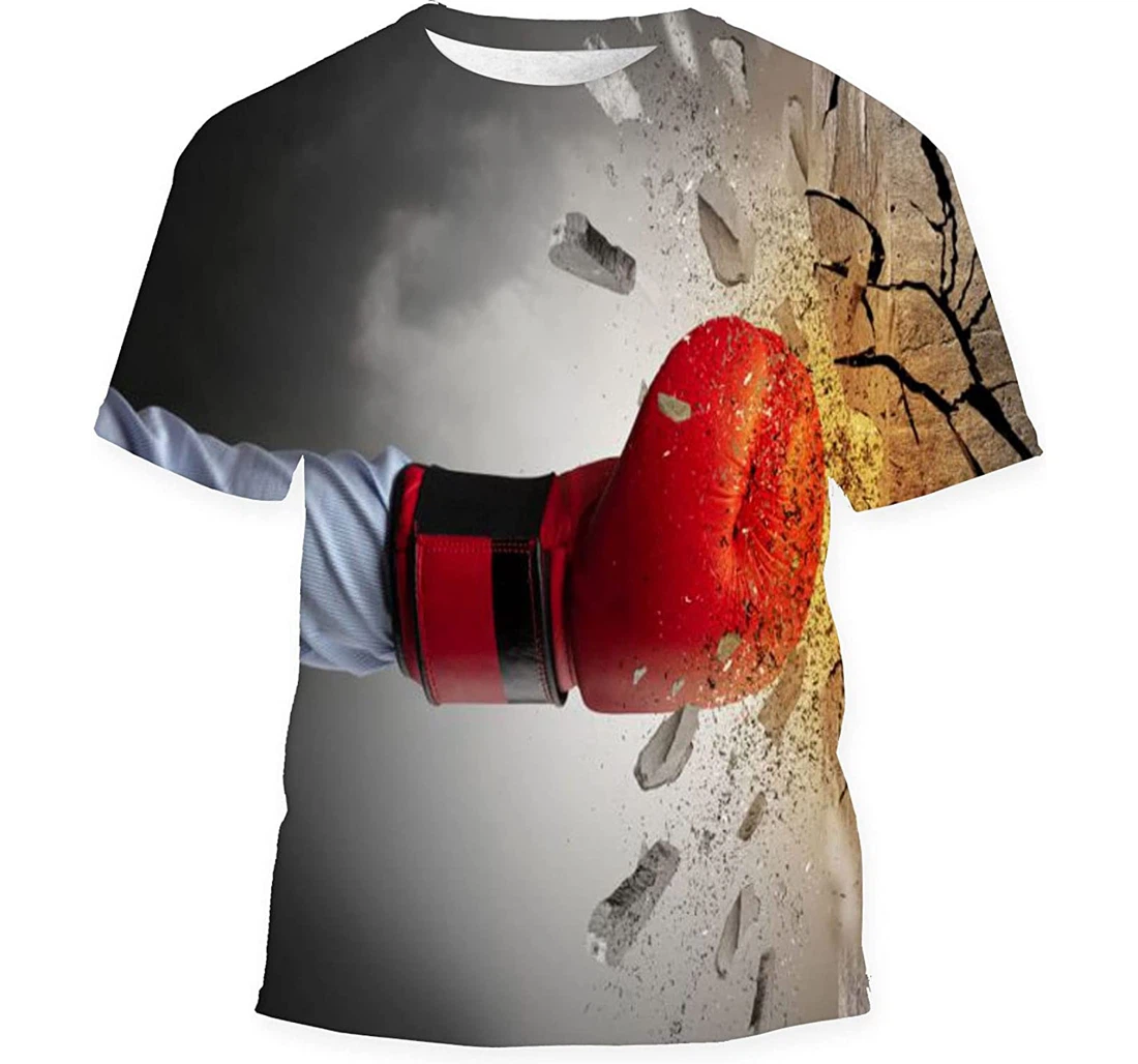 Big Hand Hits Intense Breaks Crass Birthday Halloween - 3D Printed T-shirt, Long Sleeves Shirt