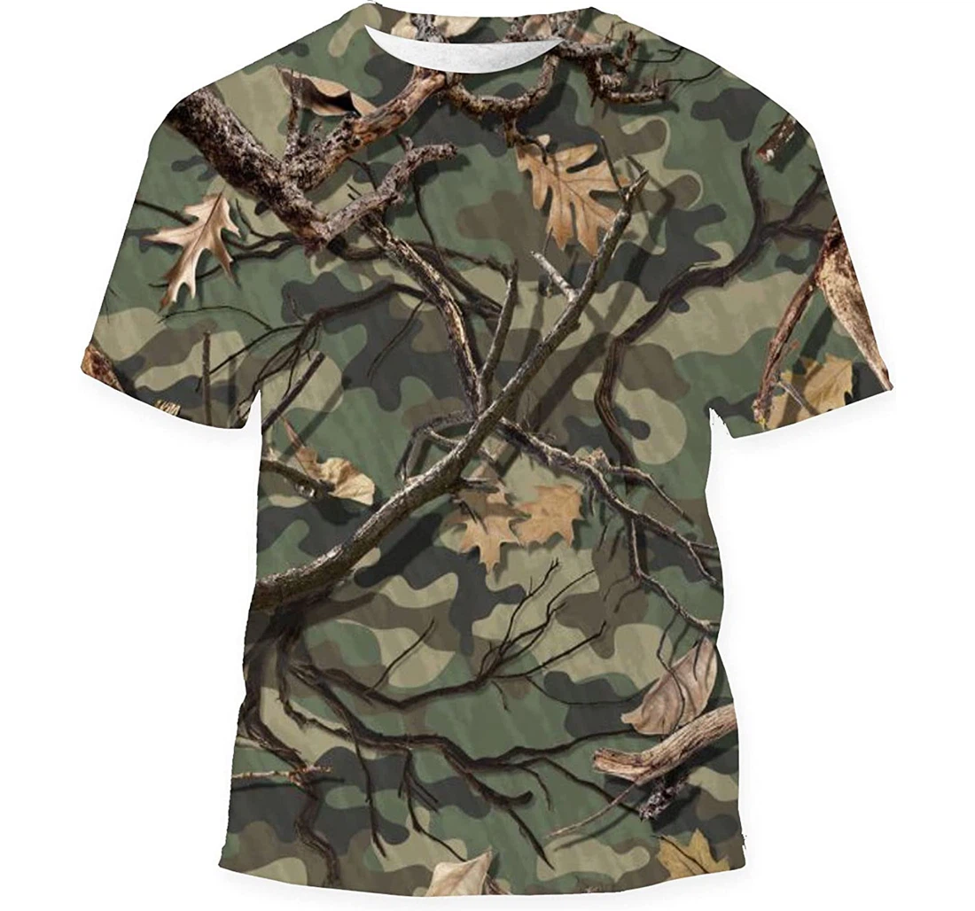 Deadwood Classic Fall Camo Birthday Halloween - 3D Printed T-shirt, Long Sleeves Shirt