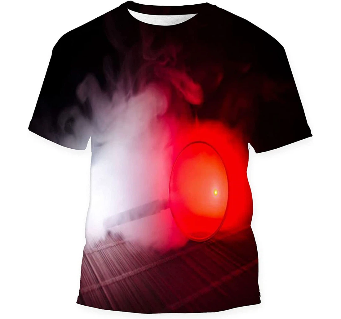 Close Single Magnifying Glass Handle - 3D Printed T-shirt, Long Sleeves Shirt
