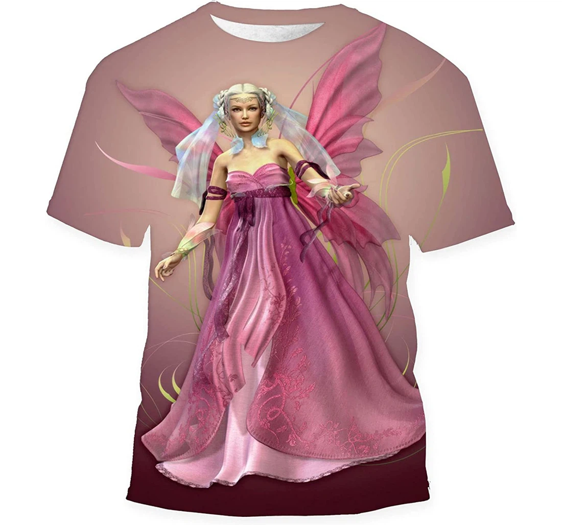 Pink Magic - 3D Printed T-shirt, Long Sleeves Shirt