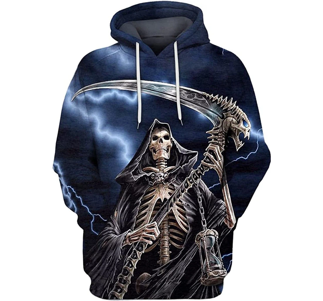 Electrician Death - 3D Printed Pullover Hoodie