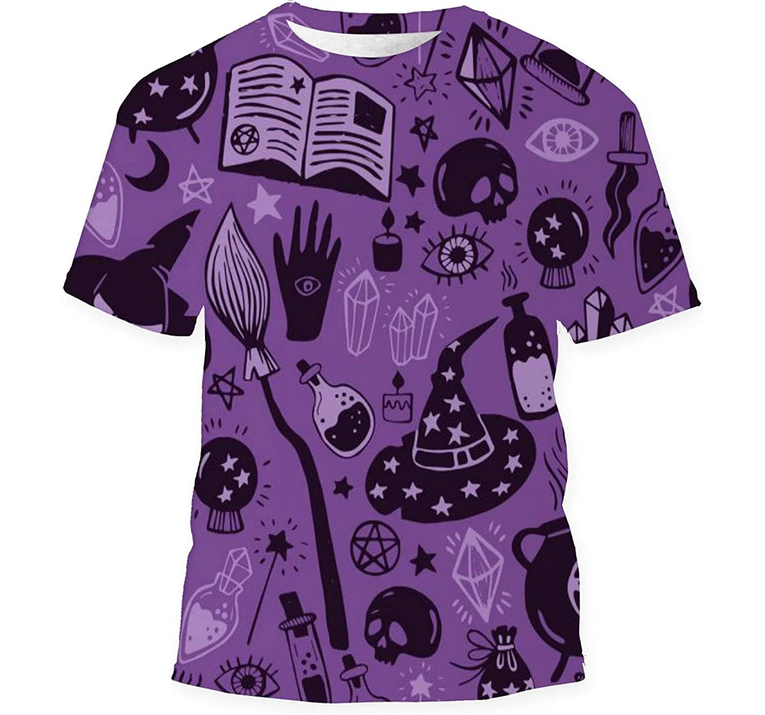 Magic Hand Drawn - 3D Printed T-shirt, Long Sleeves Shirt