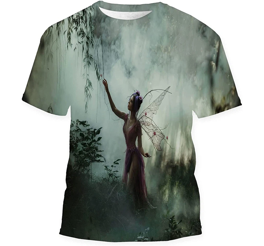 Fantastic Photo Shoot Smoke Fairy Coquette - 3D Printed T-shirt, Long Sleeves Shirt