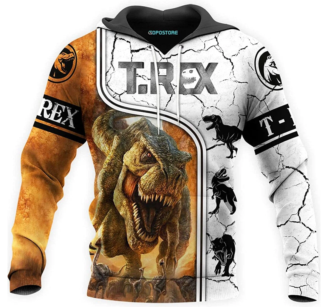 Love Tyrannosaurus Rex Shirts Fleece Short - 3D Printed Pullover Hoodie