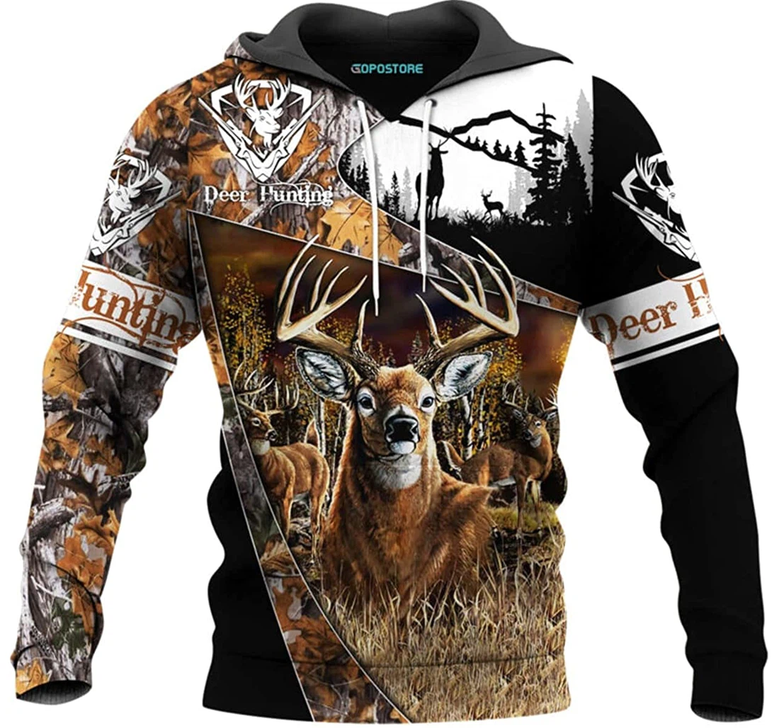 Love Hunting Shirts Fleece Short - 3D Printed Pullover Hoodie