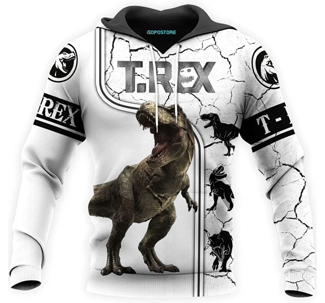 Love Tyrannosaurus Rex Shirts Fleece Short - 3D Printed Pullover Hoodie